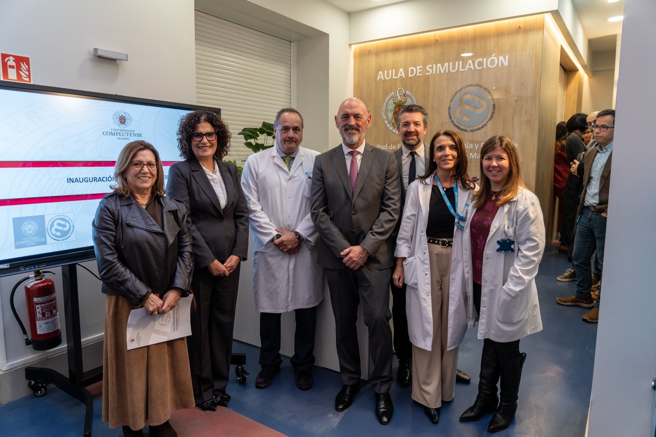 Presentación del Aula de Simulación Clínica de la Facultad de Enfermería, Fisioterapia y Podología